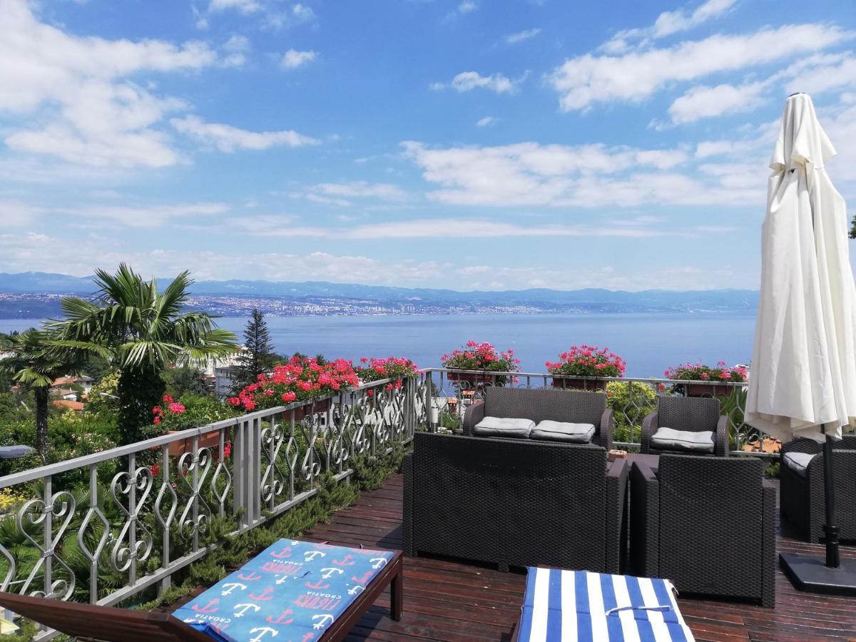 Villa Allegra Lovran Bagian luar foto